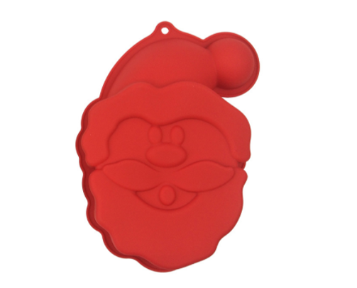 Santa Claus Silicone ရော်ဘာဟင်းချက်အိုးများ